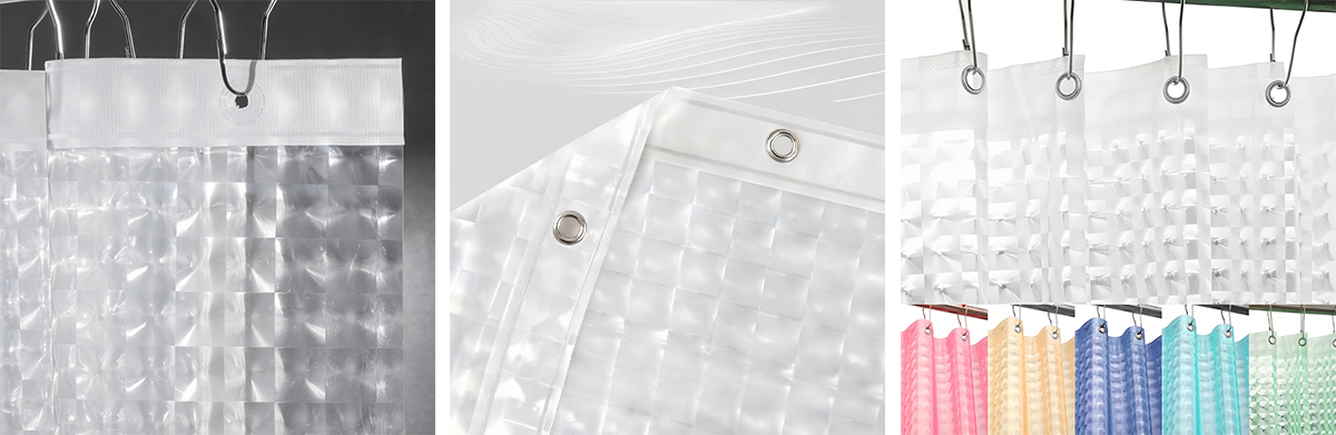 3D Clear Cat Eye PEVA Shower Curtain 3D Clear Cat Eye PEVA Shower Curtain