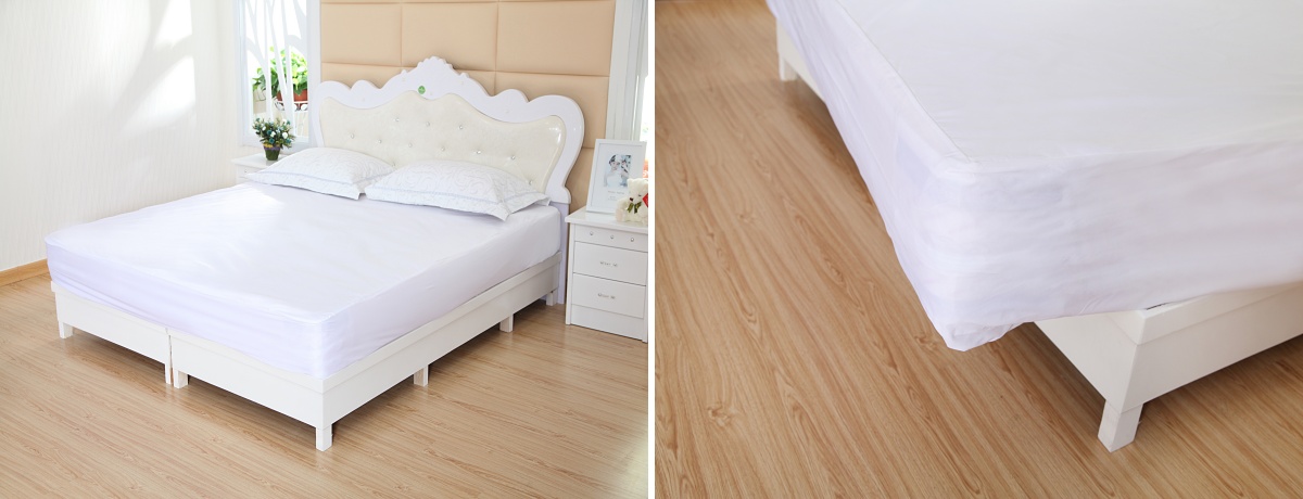 Waterproof Fitted PVC Bed Sheet Waterproof Fitted PVC Bed Sheet