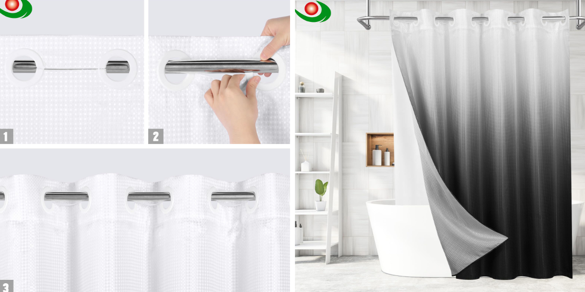 How to Make a Shower Curtain Look Luxury