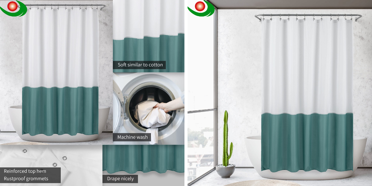 How to Make a Shower Curtain Look Luxury