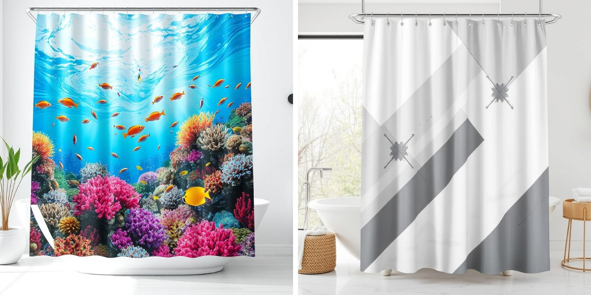 Fancy Shower Curtains That Balance Design and Practical Use